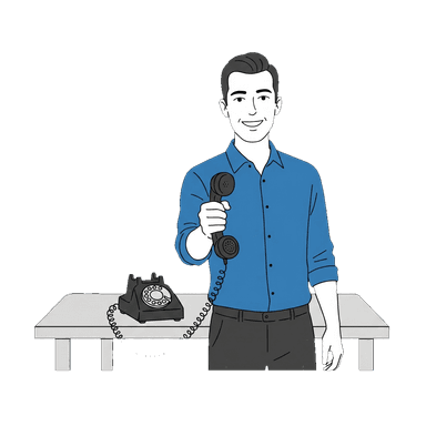 Kai handing you the phone