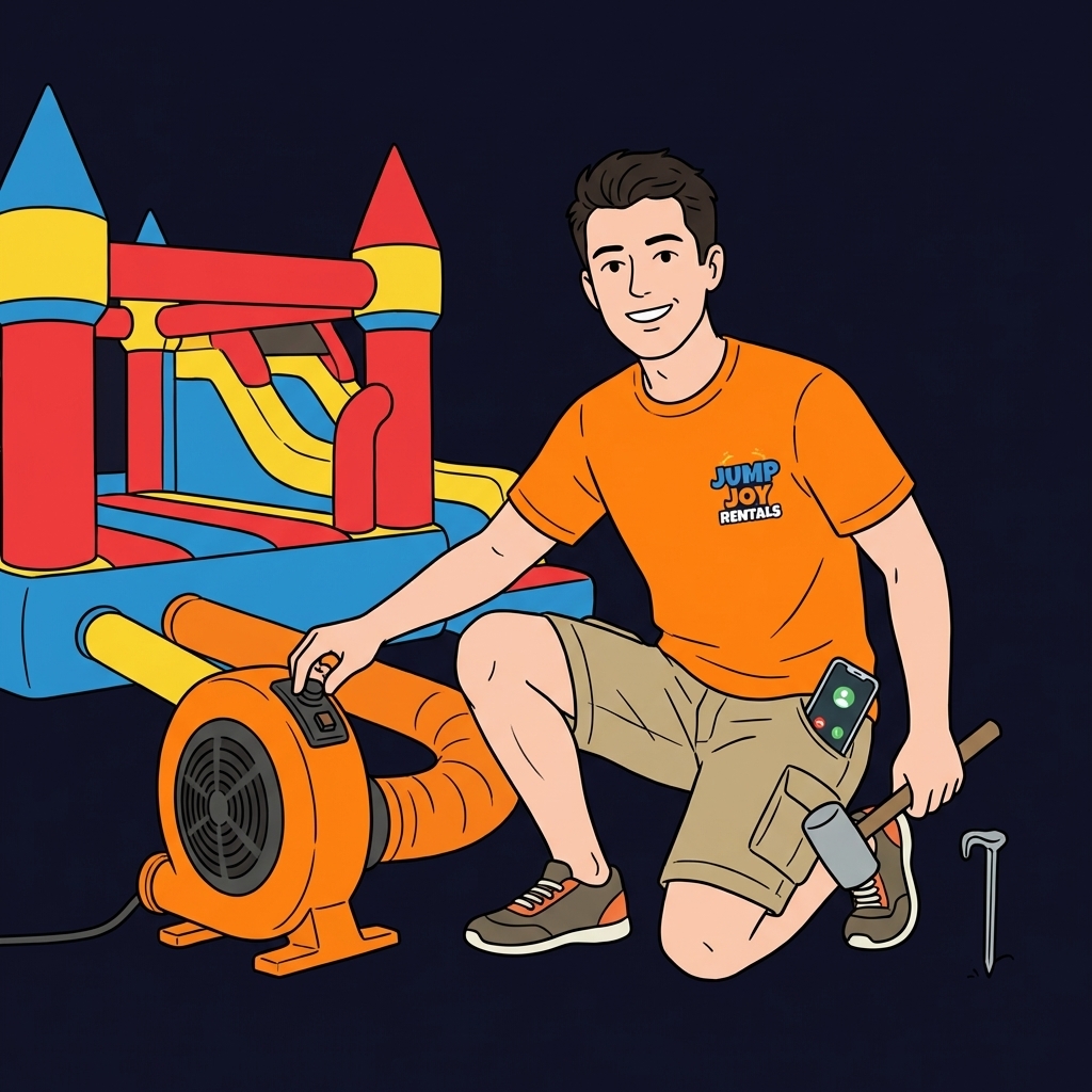 Bounce House Rental Background